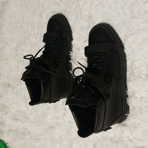 NWOT Giuseppe Zanotti Homme Men's HiTop Fashion Sneakers Shoes - Picture 4 of 10